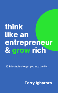 think like an entrepreneur and grow rich book cover